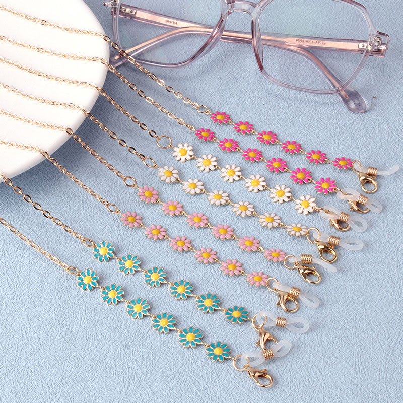 Mask Chain Holder - Rantai Kacamata Bunga Bergaya untuk Wanita