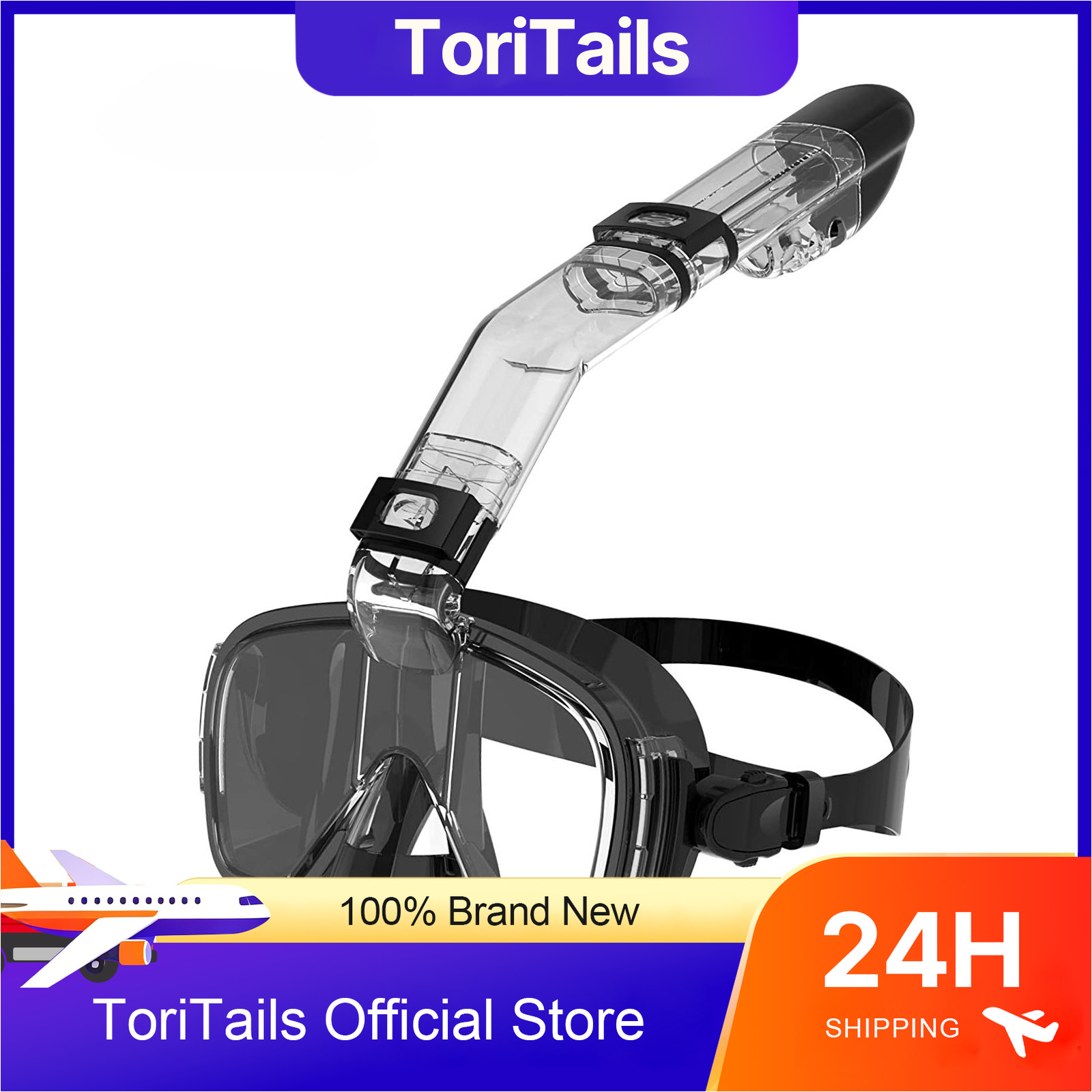 Respirator Half Face - Masker Renang Setengah Wajah untuk Anak,