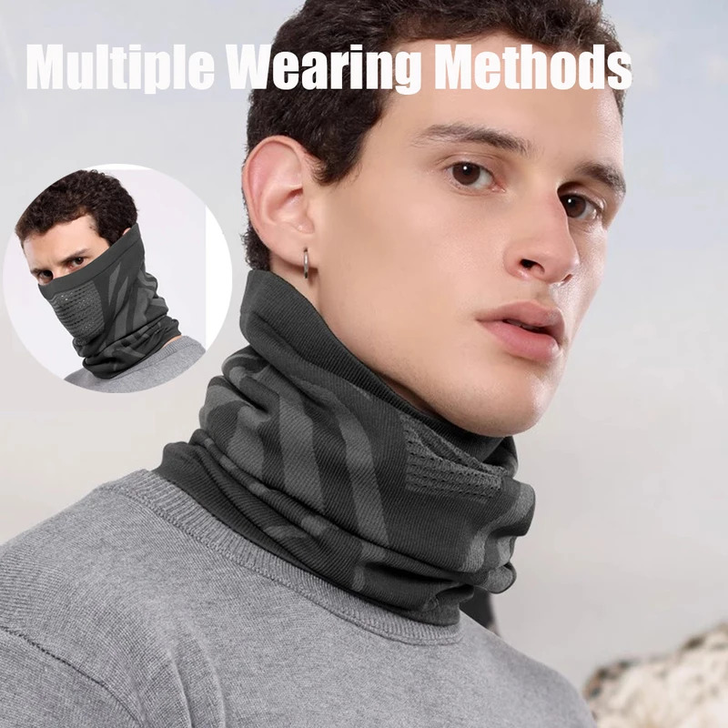 Masker Ski Musim Dingin Unisex - Respirator Half Face ulasan dan harga