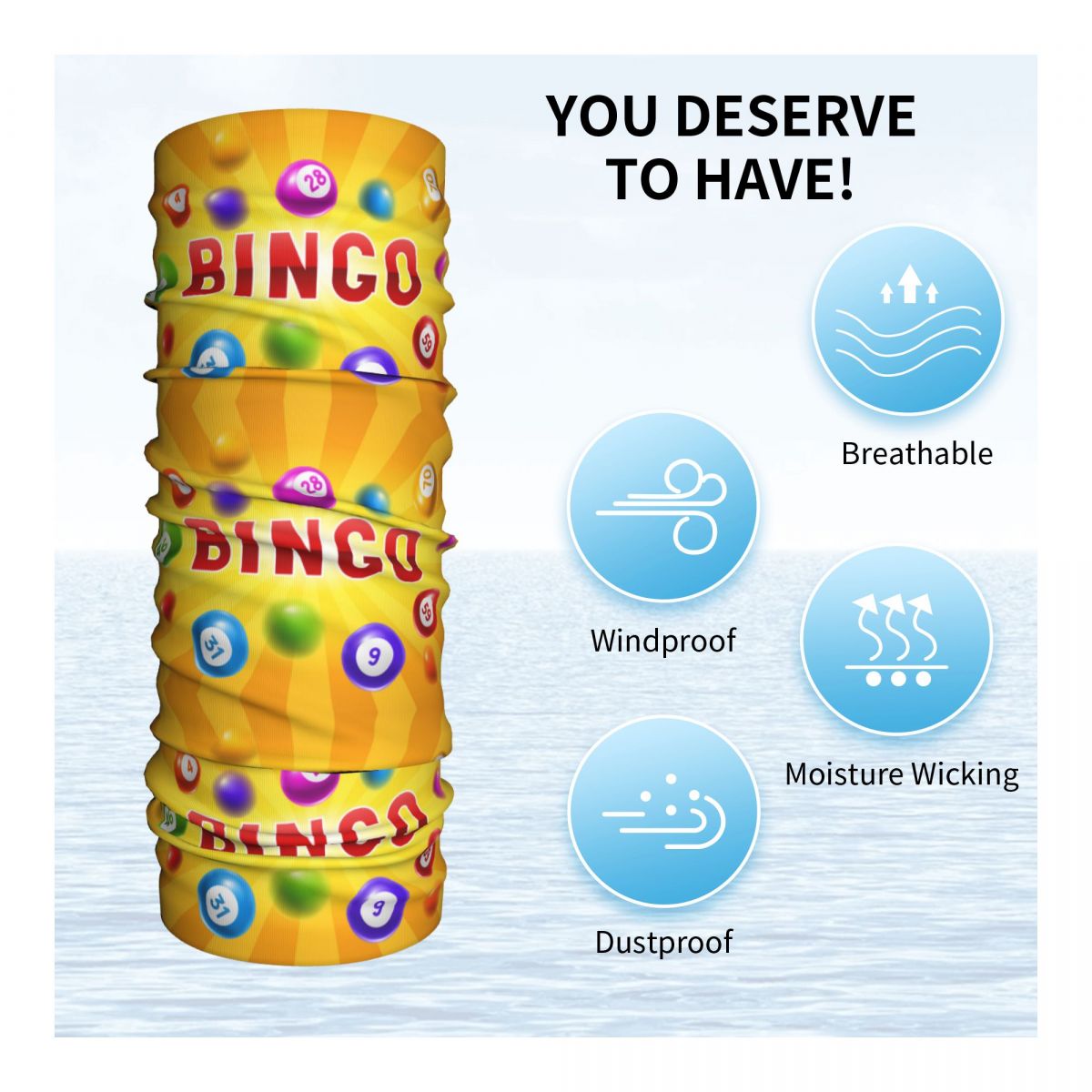 Bandana Leher Penghangat Kepal - Neck Gaiter Face Cover ulasan dan harga