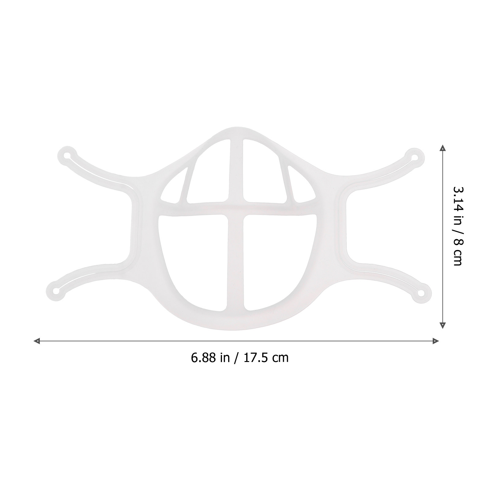 5Pcs Penyangga Masker Silikon  - Silicone Mask Bracket ulasan dan harga