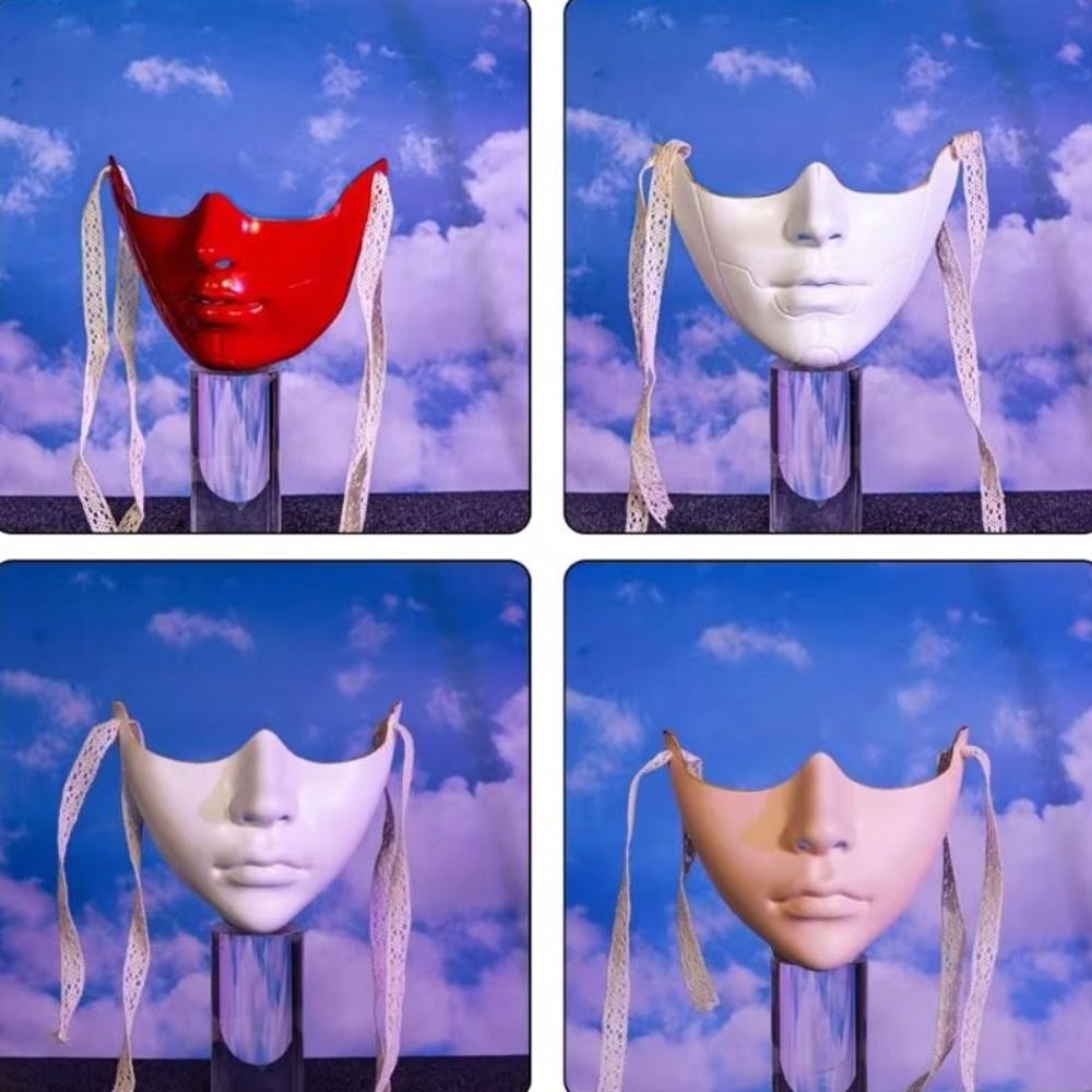 Topeng Retro ABS untuk Cosplay - Respirator Half Face ulasan dan harga