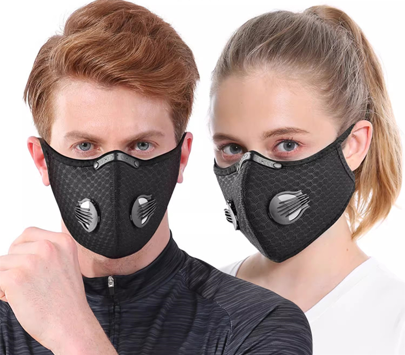 Masker bersepeda dapat dicuci  - Dust Mask Construction ulasan dan harga