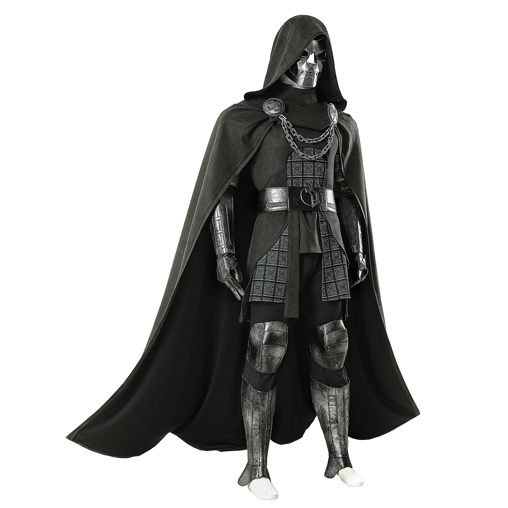Kostum Cosplay Doctor Doom Bar - Black Face Mask Pack ulasan dan harga