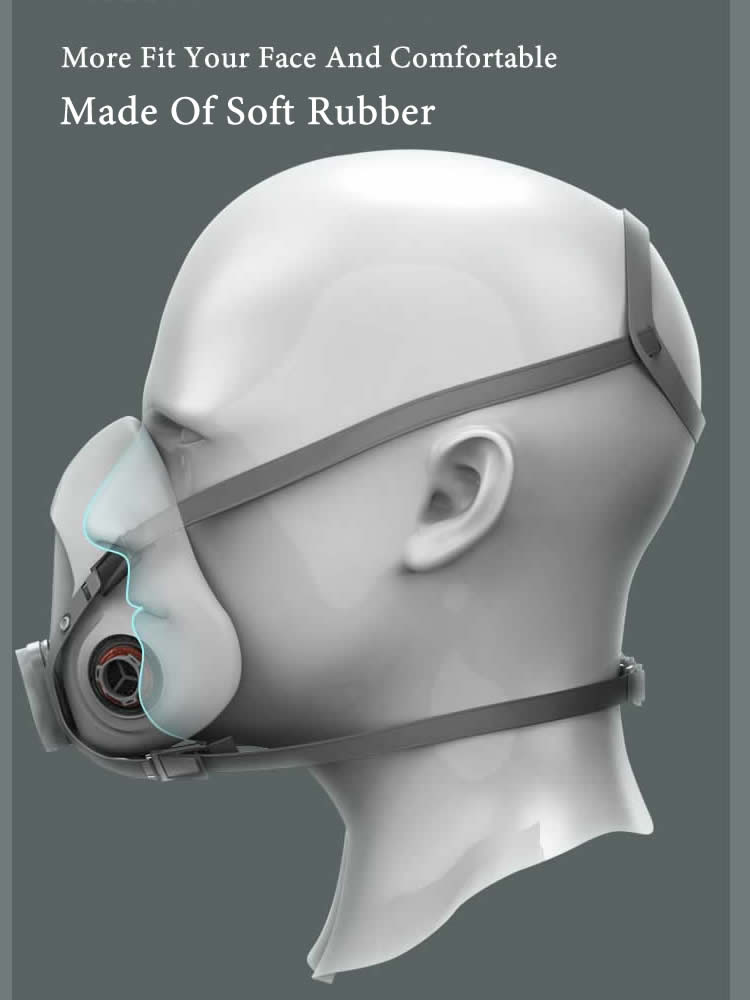 Pemegang Kacamata untuk 6800 M - Dust Mask Construction ulasan dan harga