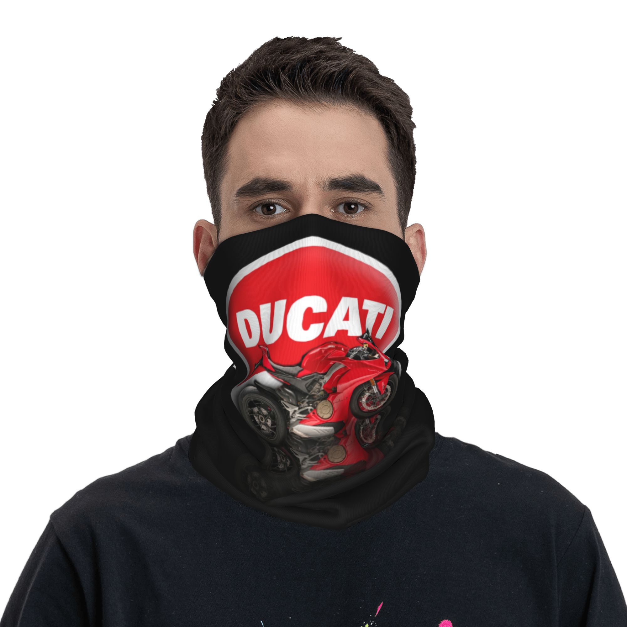 Bandana Leher Ducati Custom Sp - Neck Gaiter Face Cover ulasan dan harga