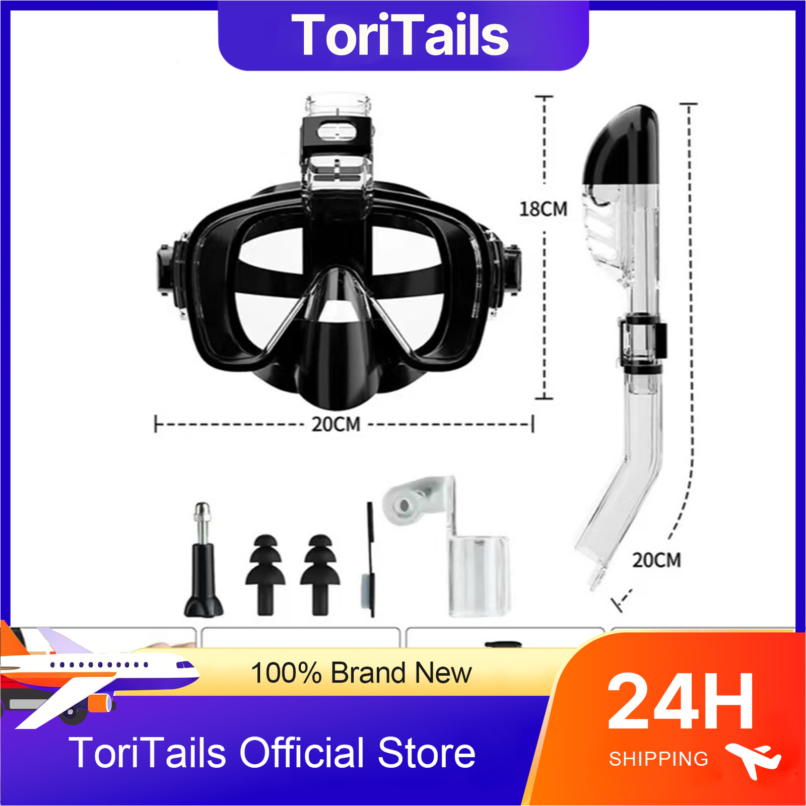 Masker Renang Setengah Wajah u - Respirator Half Face ulasan dan harga