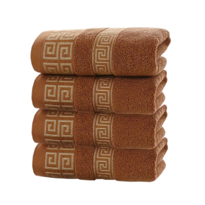 1/4/6 Buah Handuk Katun Coklat - Cloth Face Mask Washable ulasan dan harga