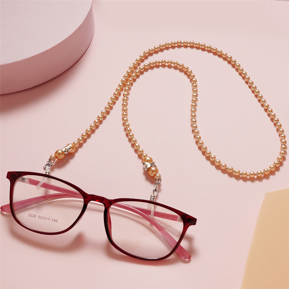Kacamata Mutiara Buatan Tangan - Mask Chain Holder ulasan dan harga