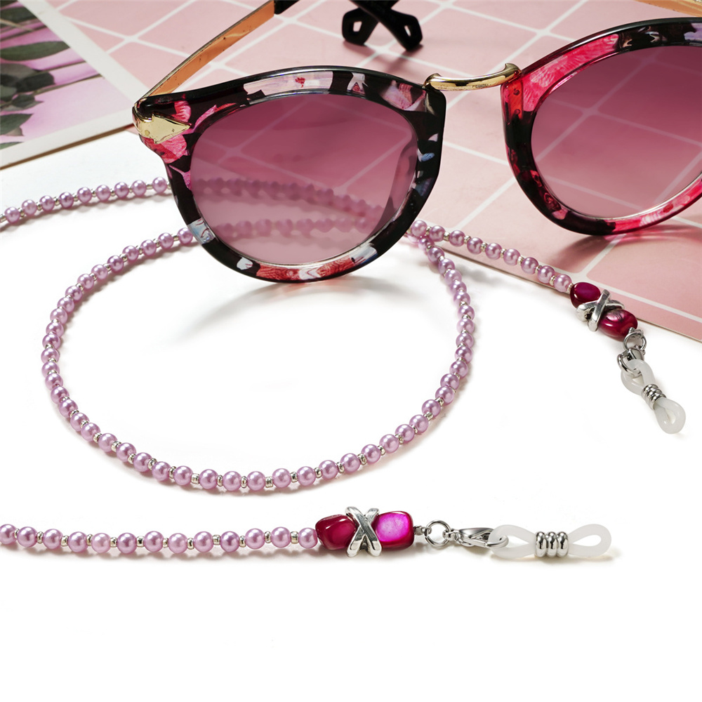 Kacamata Mutiara Buatan Tangan - Mask Chain Holder ulasan dan harga