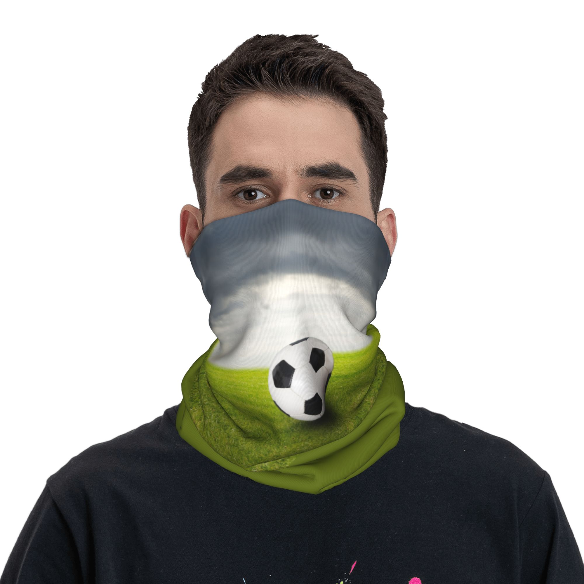 Penutup Leher Bandana Anti Ang - Neck Gaiter Face Cover ulasan dan harga