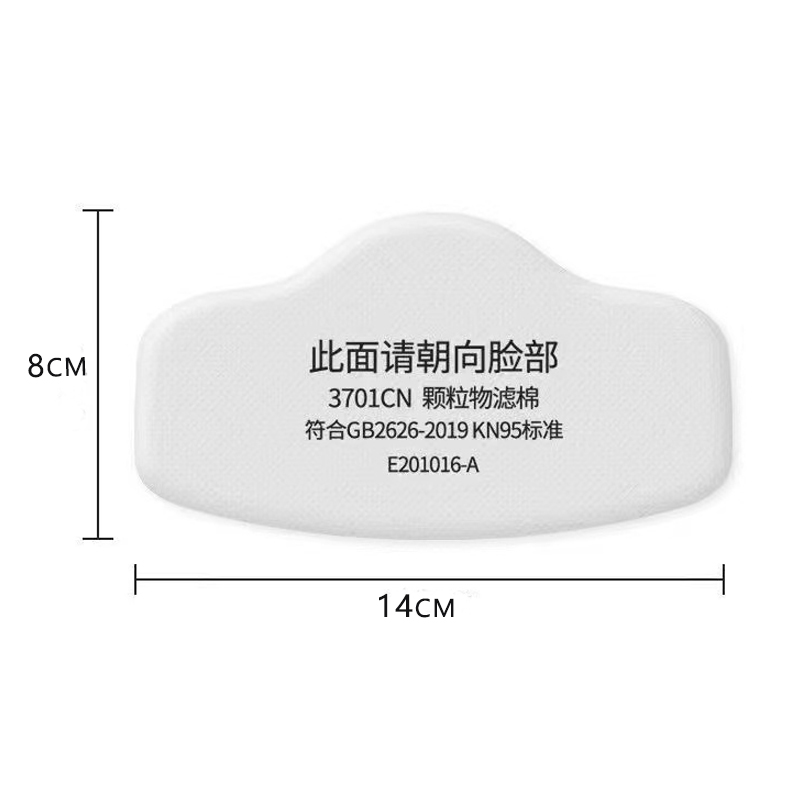 3701 partikel Filter katun unt - Dust Mask Construction ulasan dan harga