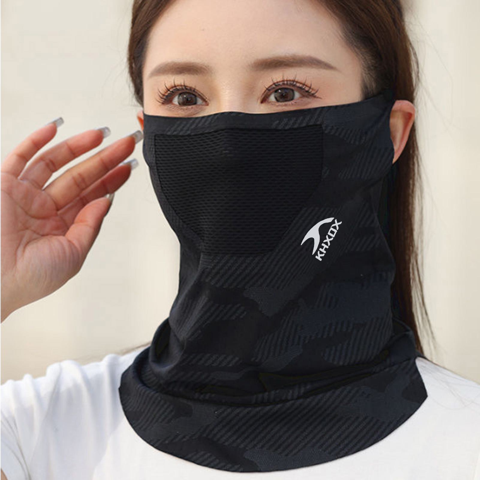 Masker Wajah Bersepeda Luar Ru - Sports Mask Breathable ulasan dan harga