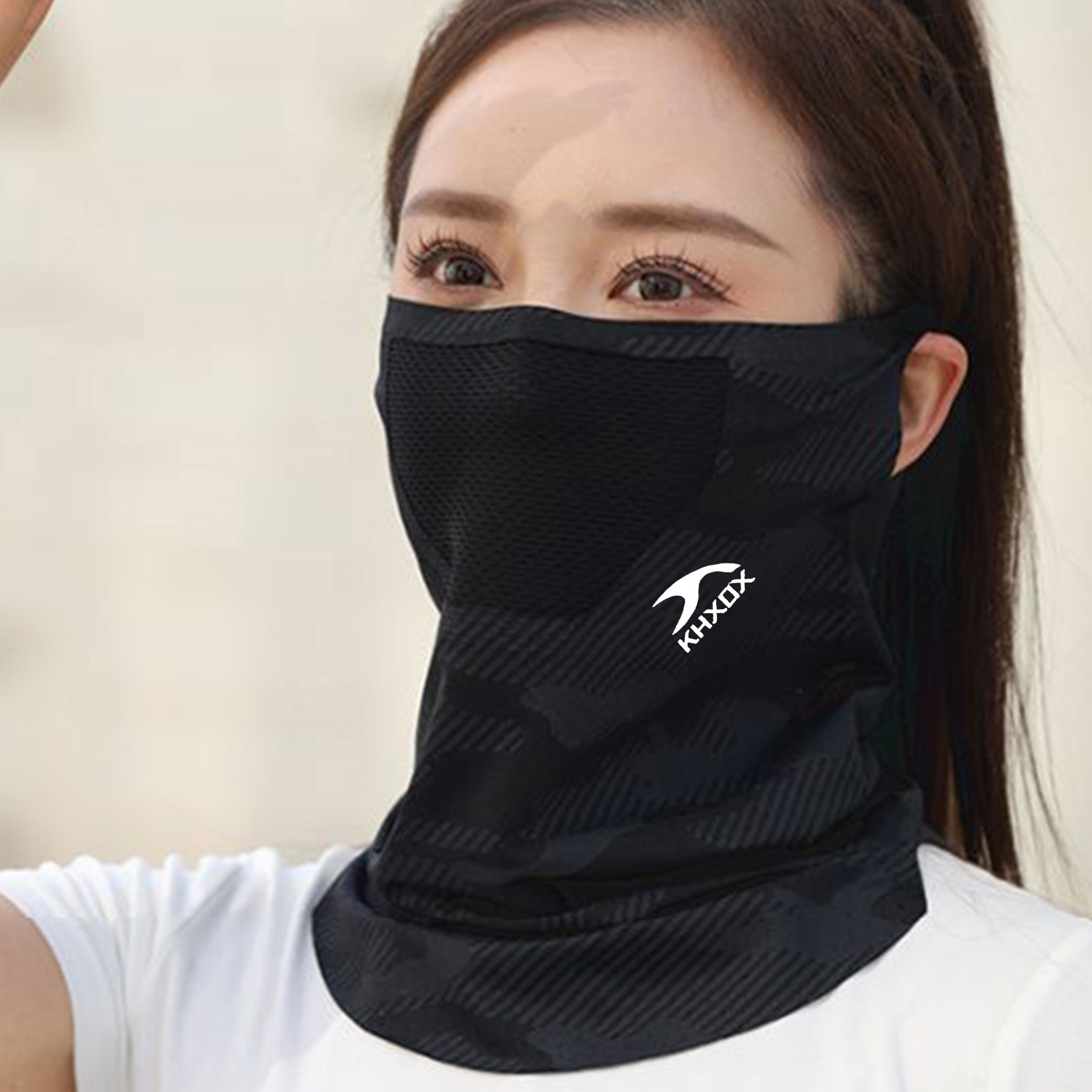 Masker Wajah Bersepeda Luar Ru - Sports Mask Breathable ulasan dan harga