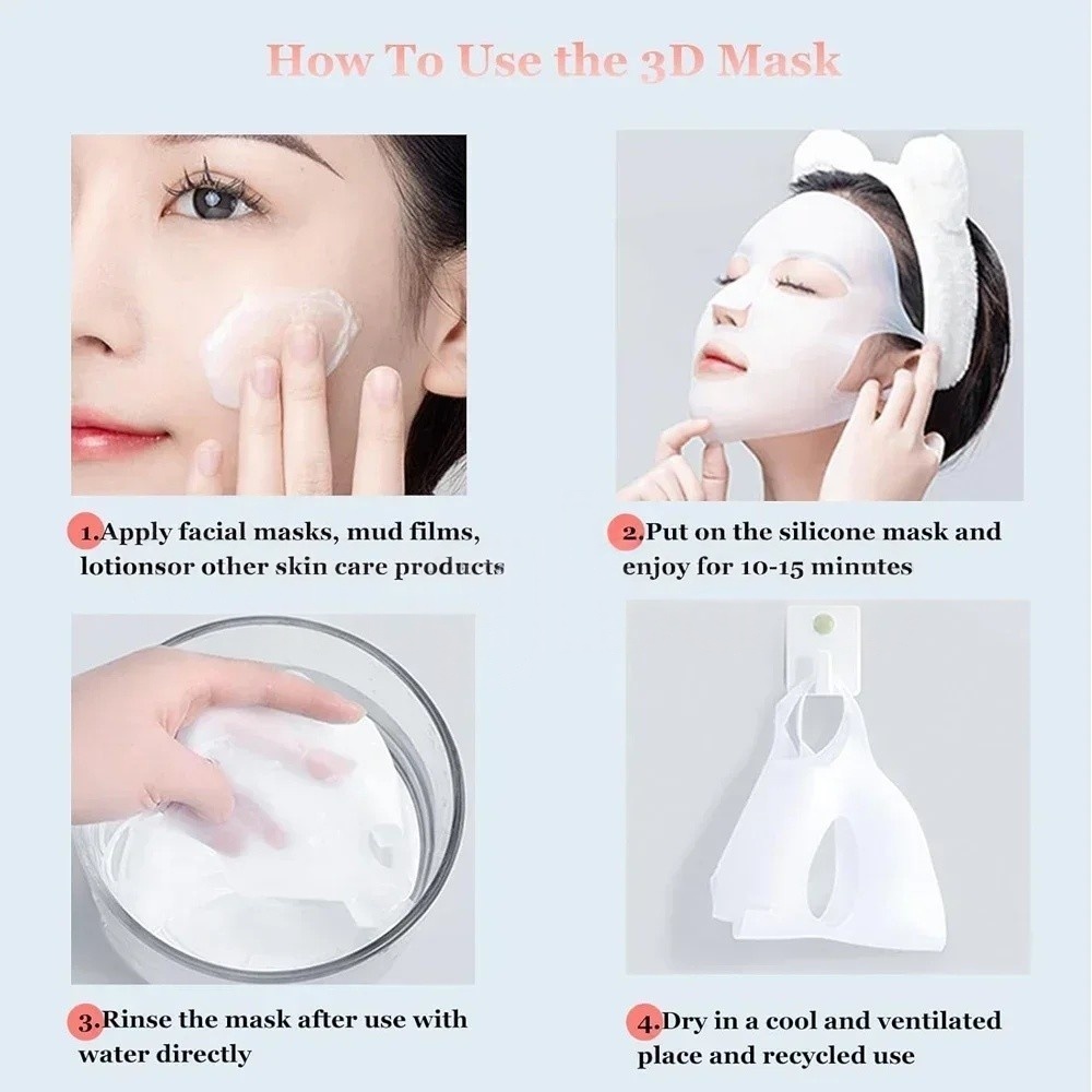 1/2 Buah Penyangga Masker Waja - Silicone Mask Bracket ulasan dan harga